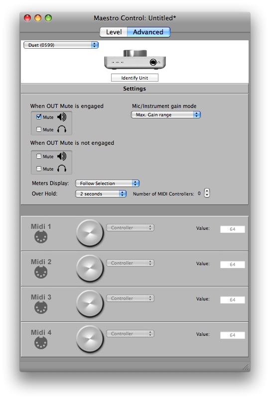 Configurer la Duet Apogee pour le Voice Over de Final Cut Pro