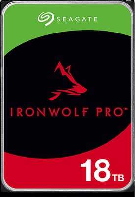 Seagate IronWolf Pro 18 To (idéal stockage NAS Professionnel)