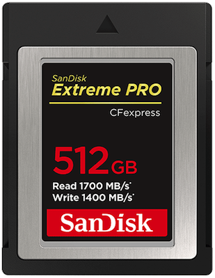 SanDisk Extreme Pro CFexpress Type B de 512 Go - Lecteurs et cartes  mémoires