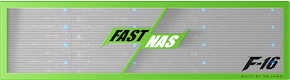 GB Labs FastNAS F16 64TB (52TB utiles), 2 ports 1/10GbE
