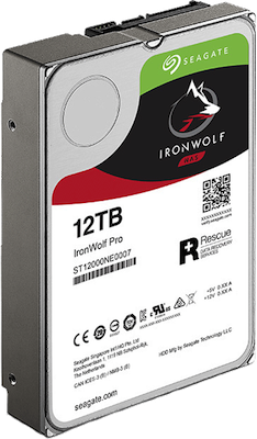 Seagate IronWolf Pro 12 To (idéal stockage NAS Professionnel) - Disques  SATA