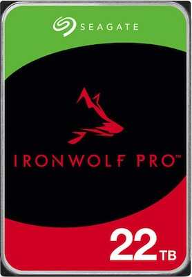 Seagate IronWolf Pro 22 To (idéal stockage NAS Professionnel)