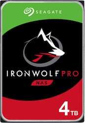 Seagate IronWolf Pro 4 To (idéal stockage NAS Professionnel)