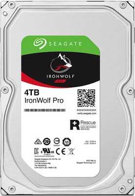 Seagate IronWolf Pro 4 To (idéal stockage NAS Professionnel)