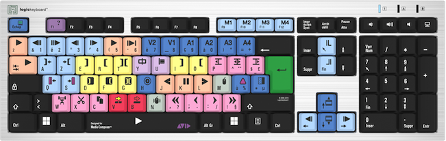 Clavier dédié Avid Media Composer (PC)