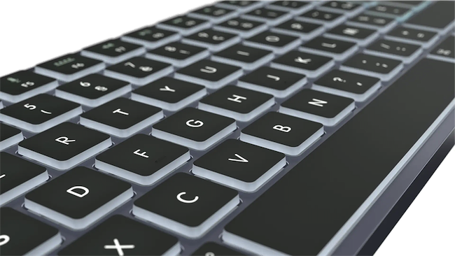 Clavier Titan pour Mac (FR) - Rétro-éclairé Azerty