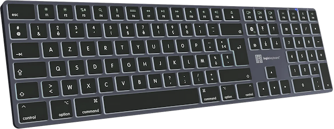 Clavier Titan pour Mac (FR) - Rétro-éclairé Azerty