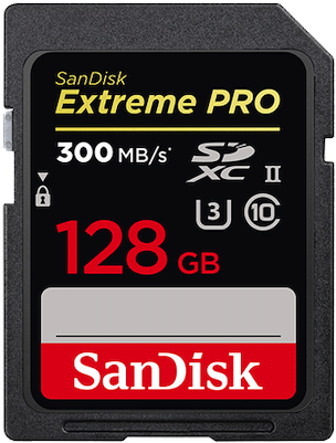 SanDisk SDXC UHS-II 128 Go Extreme Pro - Lecteurs et cartes mémoires