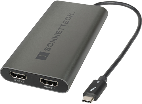 Sonnet adaptateur Thunderbolt 3 vers 2 x HDMI 2.1