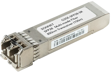 Sonnet SFP28 Transceiver (courte distance)